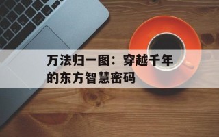 万法归一图：穿越千年的东方智慧密码