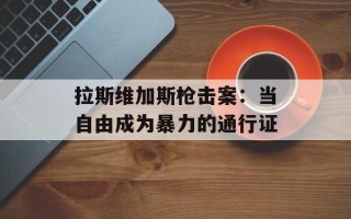 拉斯维加斯枪击案：当自由成为暴力的通行证