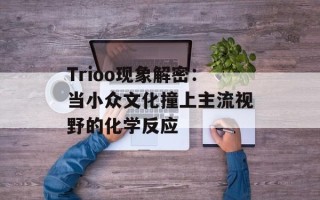 Trioo现象解密：当小众文化撞上主流视野的化学反应